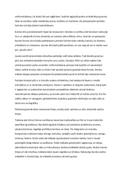Baroks: greznība un dinamiskas formas 2