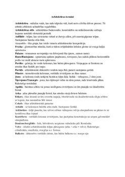 Arhitektūras termini - kultūrvēstures eksāmens Arhitektūras termini - kultūrvēstures eksāmens