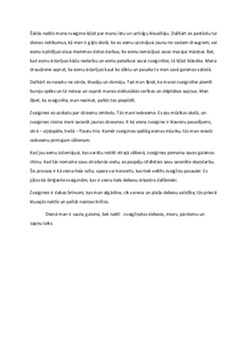Domraksts "zvaigžņotās debesis virs manas galvas" 3