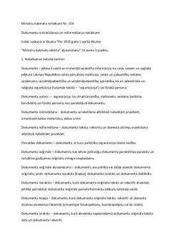 Ministru kabineta noteikumi Nr 154 1