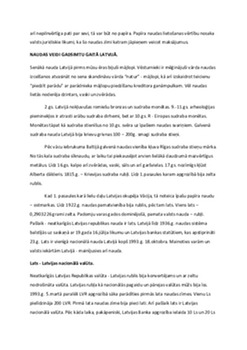 Nauda un Latvijas banka, naudas attīstība 3