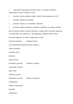 Personāla vadīšana (personālmenedžments) 2
