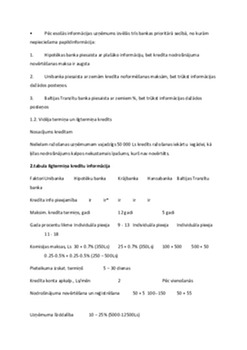 Banku informācijas analīze 3