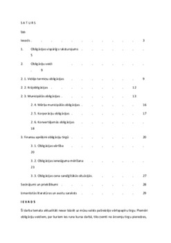 Obligācijas un to cenas aprēķināšana 1