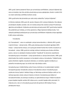 Latvijas banku salīdzinājums 3