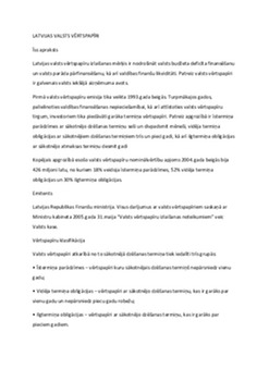 Latvijas valsts vērtspapīri 1