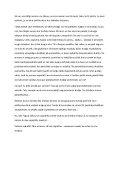 Barības vada pārvietošanas pa zarnu traktu 3