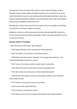 Ģenētika: gēnu un iedzimtības teorija 2