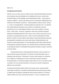 Glikozīdi: definīcija un veselības ietekme 1