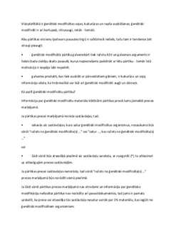Ģenētiski modificētā pārtika: galvenā informācija skolēniem 3