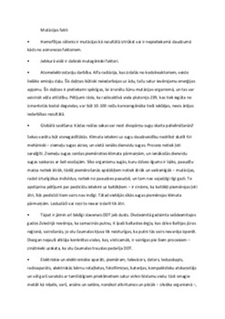 Mutācijas faktori 1