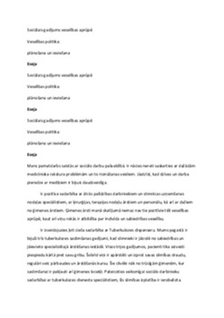 Sociālais gadījums veselības aprūpē 1