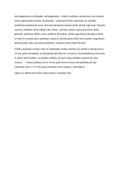 Cilvēka evolūcija un līdzības ar cilvēkveidīgajiem pērtiķiem 3