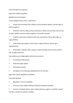 Organisma regulācija 1