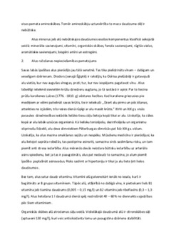 Alus: ražošana, sastāvs un lietošana 2