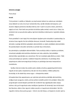 Putnu klase 1