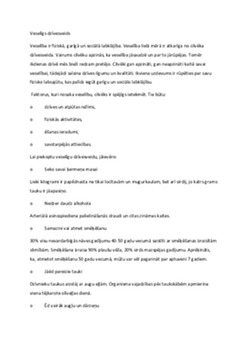 Veselīgs dzīvesveids 1