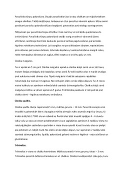 Cilvēka veltņtārpi – sugas un to raksturojums 3