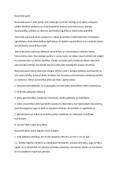 Nacionālie dabas parki 1
