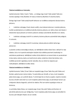 Tabulas MSWord 2