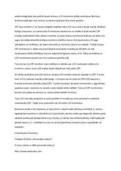 Datormonitori: ekrāni un tehnoloģijas 2