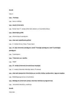 Internets musdienu sabiedrībā 1