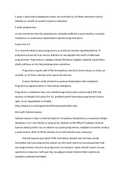 E - pasts (e - mail) 3