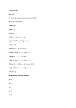 Kontroldarbs C++ 3