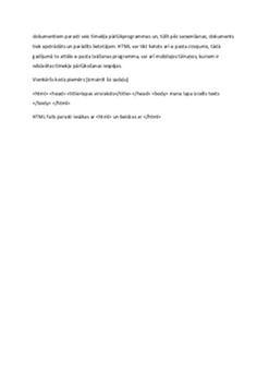 Par html (HyperText Markup Language) 2