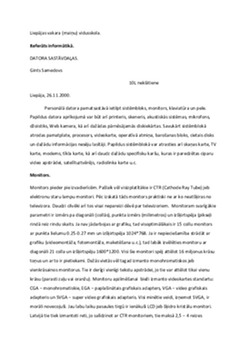Datora sastāvdaļas 1
