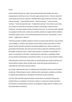 Tālmācība – jēdziens, izplatība un izaicinājumi 1