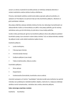 Kvantitatīvs un kvalitatīvs pētījums Izlases veidošana 2