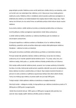 Reklāma: veidi un mērķauditorija 2