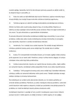 Ekonomikas starptautiskie aspekti Integrācija pasaules ekonomikā 2