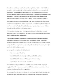 Bezdarbs Latvijā no 2004 - 2006 gadam 2