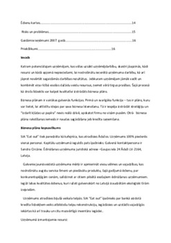 Biznesa plans : Kafejnīca “ Eat out ” 2