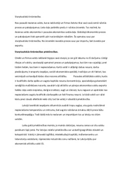 Pasaules saimniecība un starptautiskā tirdzniecība 1