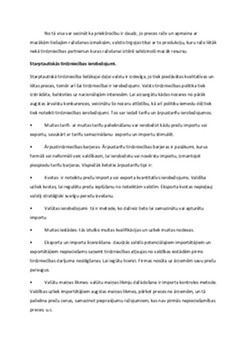 Pasaules saimniecība un starptautiskā tirdzniecība 2