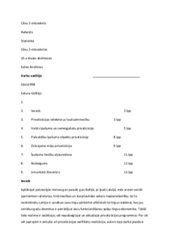 Privatizācija Latvijā 1