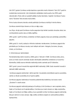 Carnikavas pagasta raksturojums 2