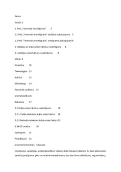 PAS Termināls Vecmīlgrāvis vadīšana 1