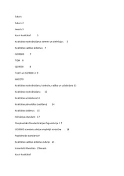 Kvalitātes sertifikāts ISO:9000 1