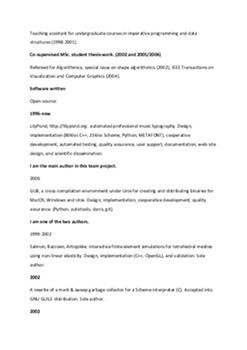 Currculum vitae CV (Angļu valodā) 3