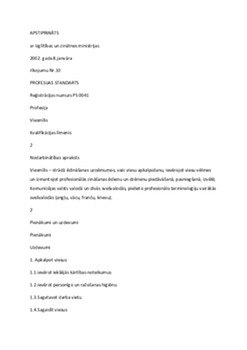 Profesijas Standarti 1
