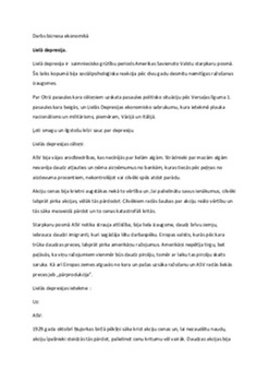 Lielā Depresija 1