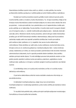 Muitas politika tranzīta jomā 2