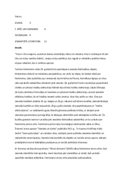 F Nīče un feminisms 1