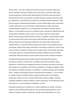Aristotelis: filozofijas un zinātnes skolotājs 2