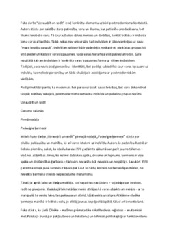 Mišels Fuko (Michel Foucault) 2