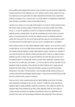 Immanuels Kants: filozofijas fundamentāli principi 2